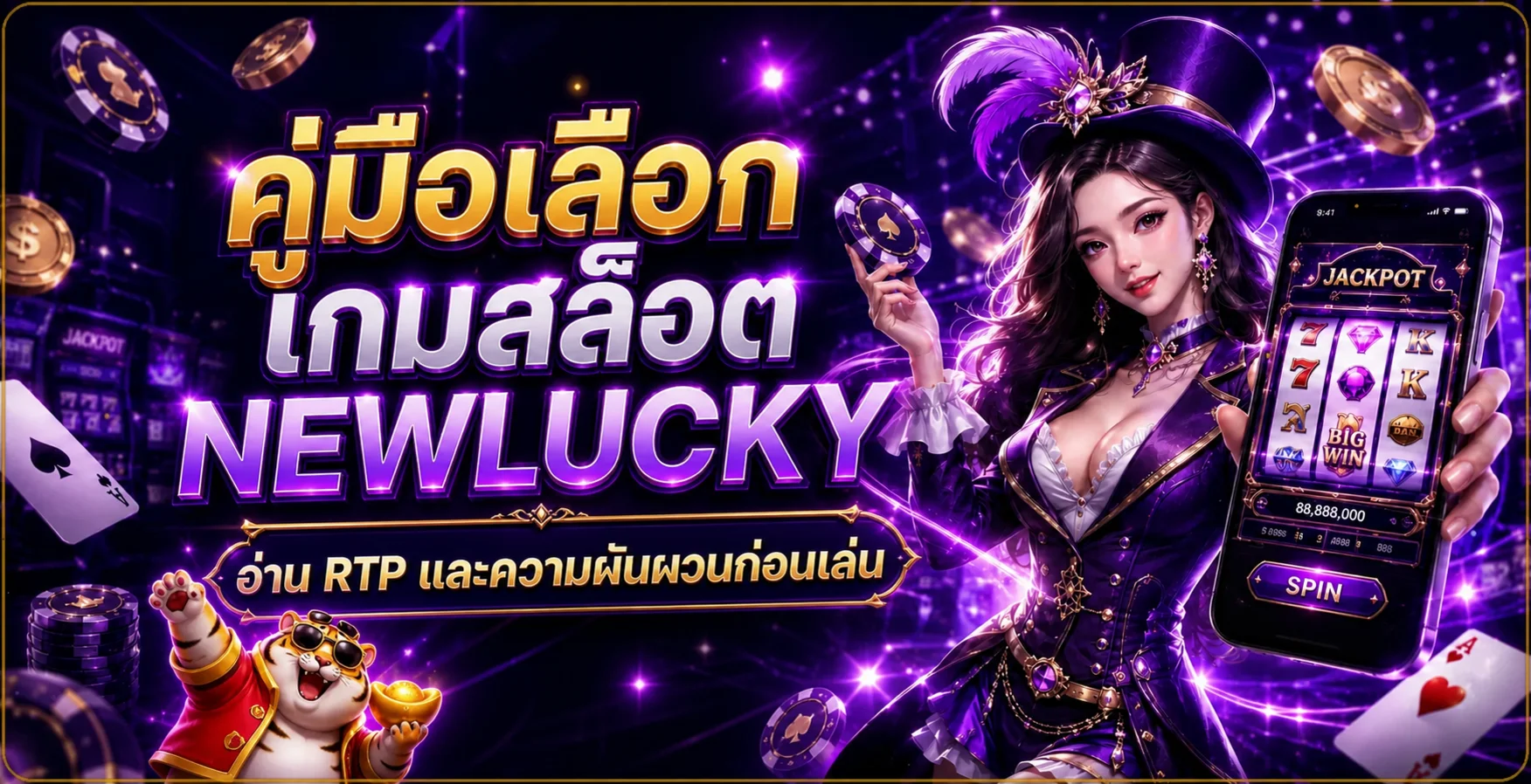 NEWLUCKY คู่มือเลือกเกมสล็อต อ่าน RTP ก่อนเล่น
